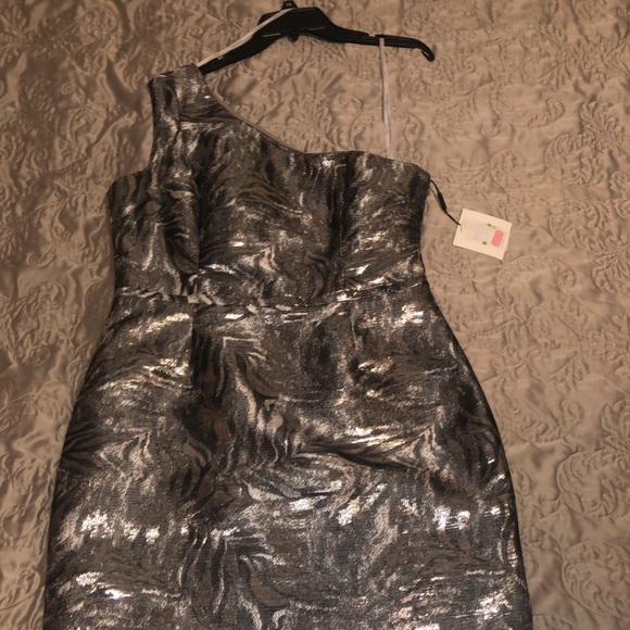 Calvin Klein Cocktail Dress Sz 14 - Picture 3 of 6
